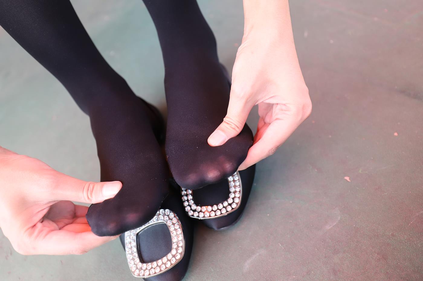 图片[48]-大西瓜爱牙膏-2019 9月活动 模特2（二） 黑丝碎花裙 (6) [60P] – 速更版-美库