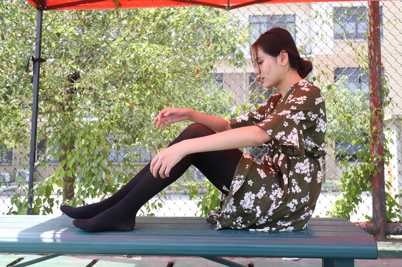 图片[59]-大西瓜爱牙膏-2019 9月活动 模特2（二） 黑丝碎花裙 (6) [60P] – 速更版-美库