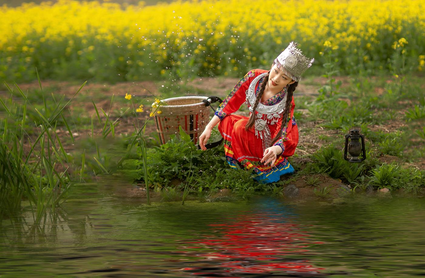 图片[12]-[YITUYU艺图语] 2021.11.09 油菜花开 如意 [33P] – 速更版-美库