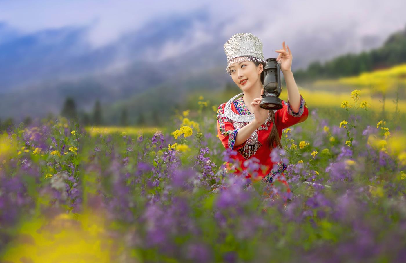 图片[14]-[YITUYU艺图语] 2021.11.09 油菜花开 如意 [33P] – 速更版-美库