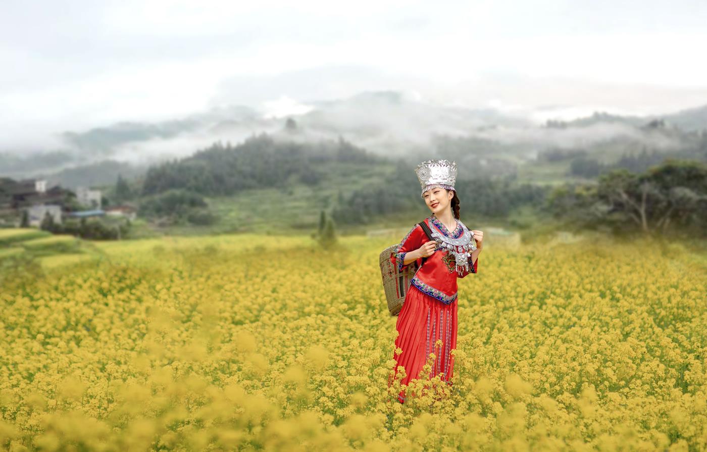 图片[22]-[YITUYU艺图语] 2021.11.09 油菜花开 如意 [33P] – 速更版-美库