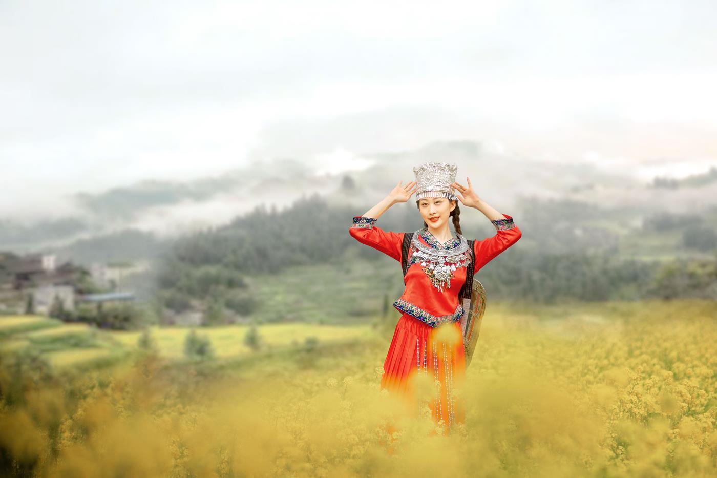 图片[23]-[YITUYU艺图语] 2021.11.09 油菜花开 如意 [33P] – 速更版-美库