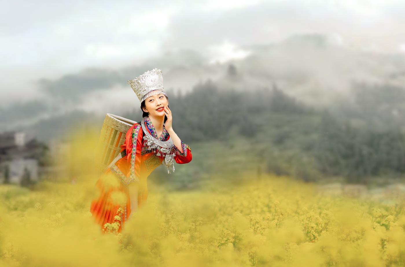 图片[25]-[YITUYU艺图语] 2021.11.09 油菜花开 如意 [33P] – 速更版-美库