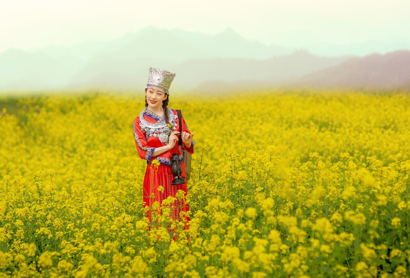 图片[34]-[YITUYU艺图语] 2021.11.09 油菜花开 如意 [33P] – 速更版-美库