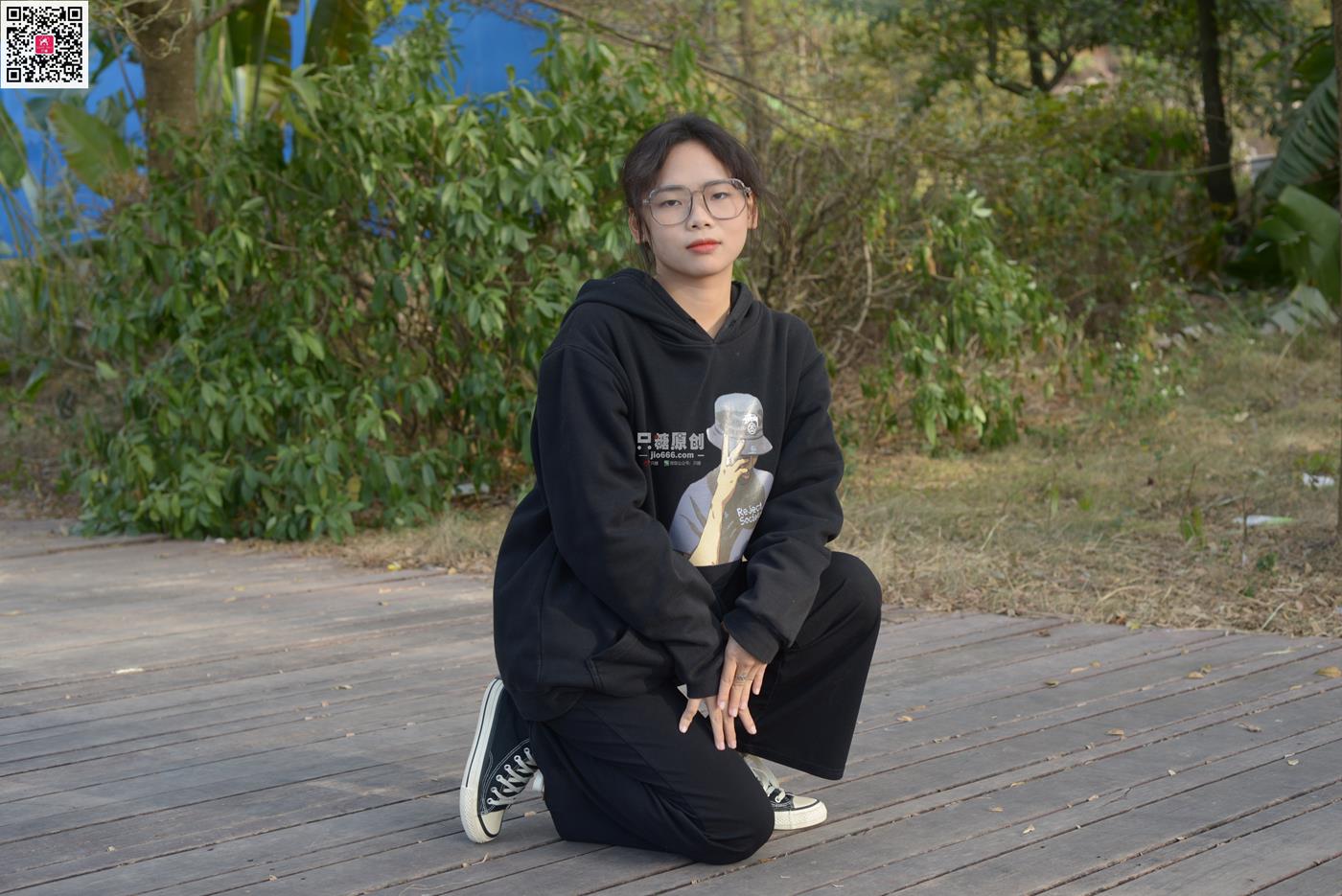 图片[10]-[只糖原创]NO.574 露露 陪落叶看了一次黄昏[150P] – 速更版-美库