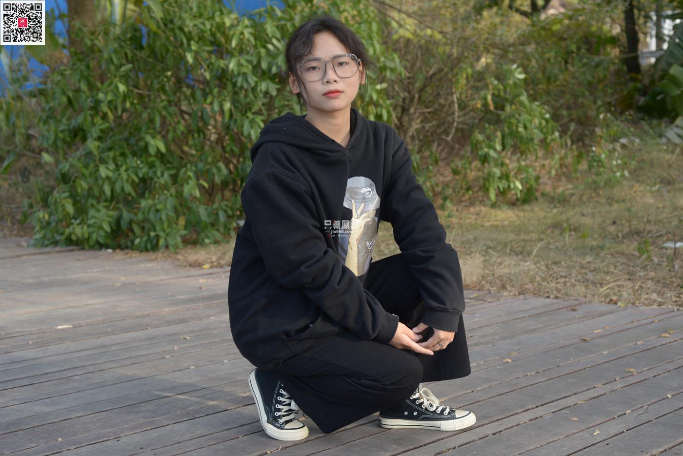 图片[13]-[只糖原创]NO.574 露露 陪落叶看了一次黄昏[150P] – 速更版-美库