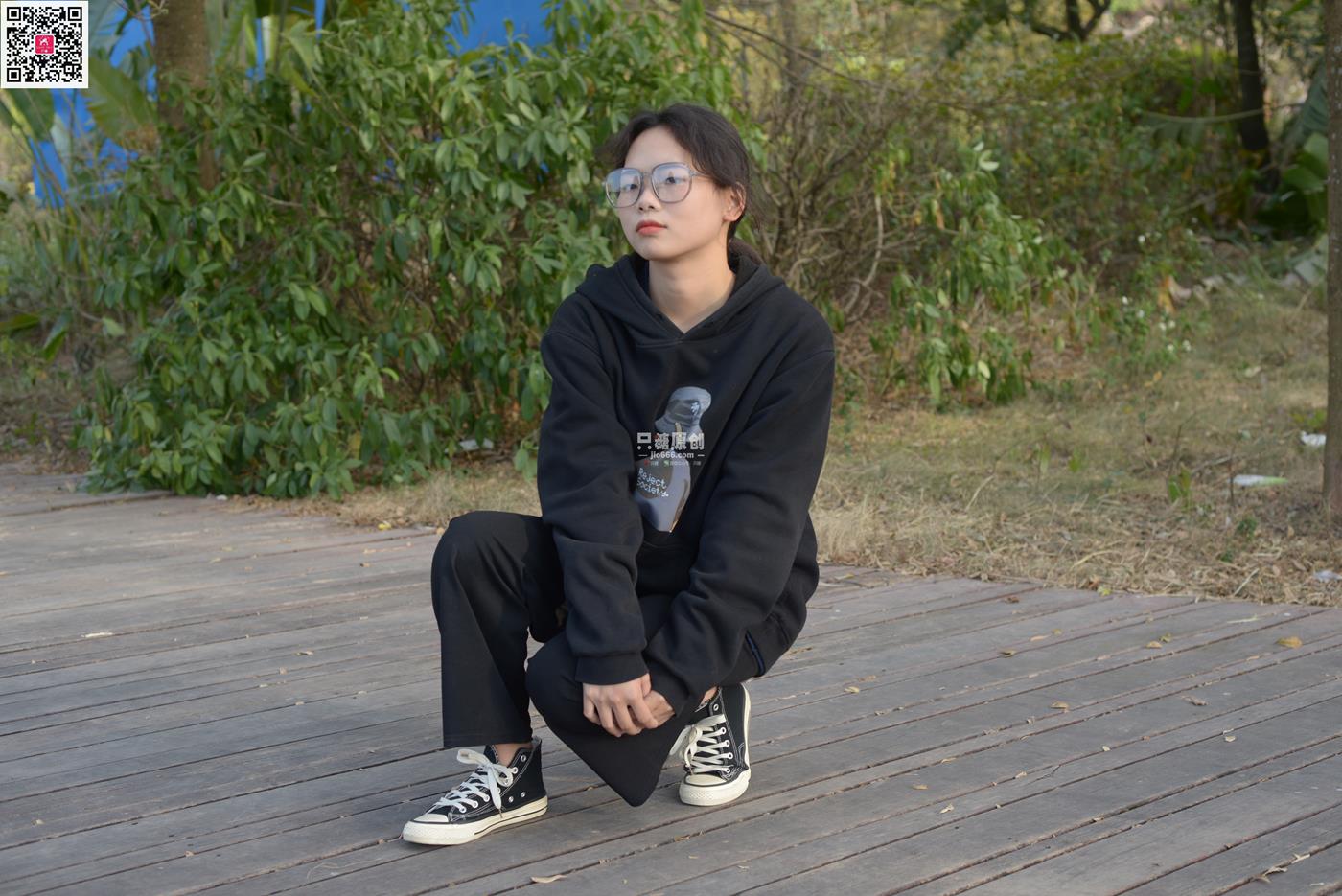 图片[16]-[只糖原创]NO.574 露露 陪落叶看了一次黄昏[150P] – 速更版-美库