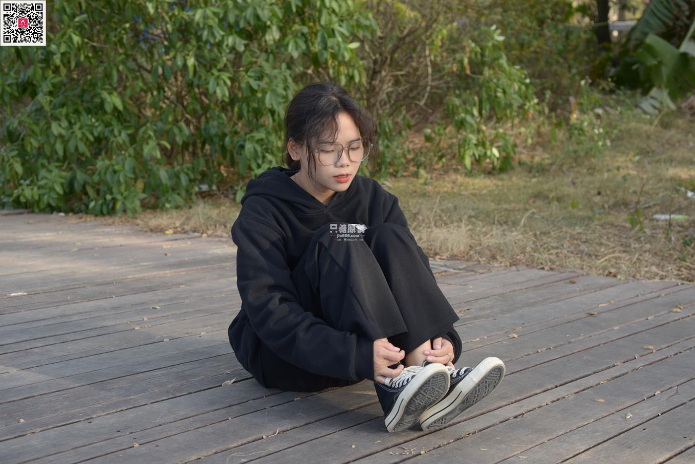 图片[19]-[只糖原创]NO.574 露露 陪落叶看了一次黄昏[150P] – 速更版-美库