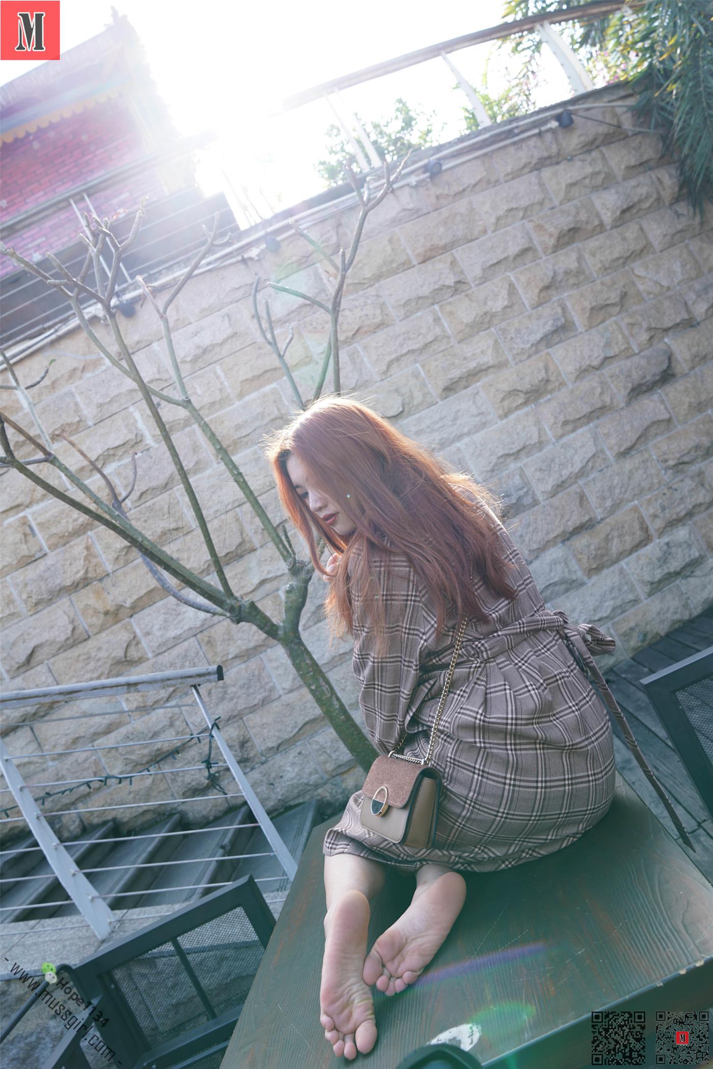 图片[15]-[MussGirl慕丝女郎]NO.213 格子风衣 [83P] – 速更版-美库