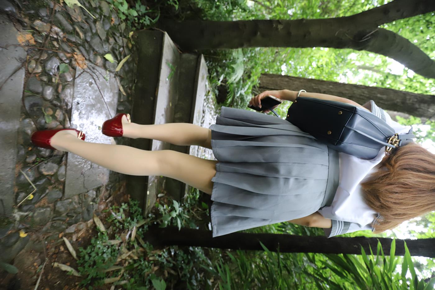 图片[23]-大西瓜爱牙膏-2019 10X活动 模特1（一） 户外JK制服长丝 (2) [83P] – 速更版-美库