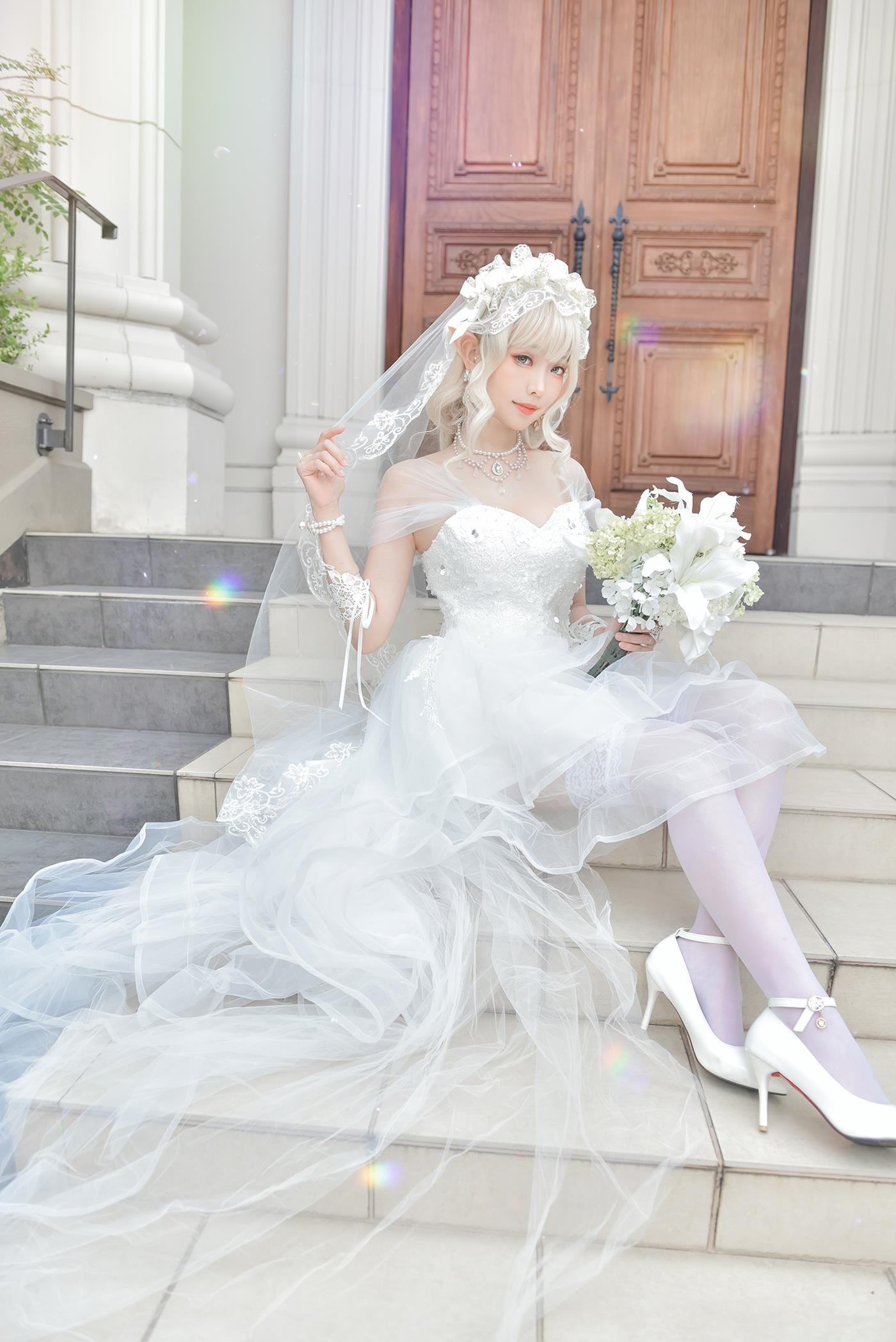 图片[43]-Ely_eee(ElyEE子)  – Bride & Lingerie[65P] – 速更版-美库