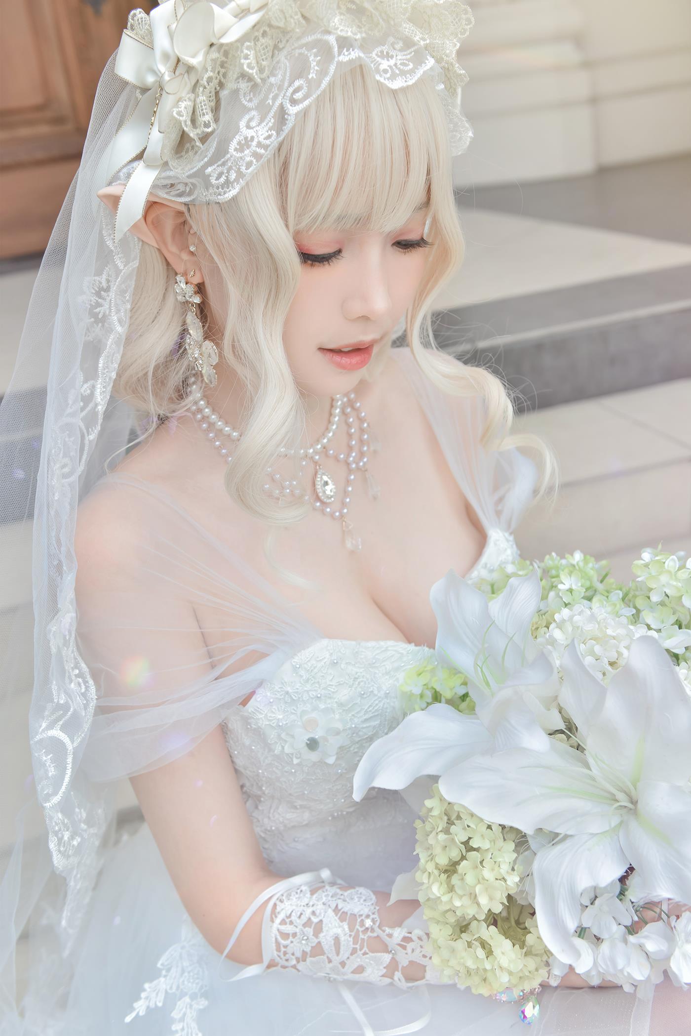 图片[47]-Ely_eee(ElyEE子)  – Bride & Lingerie[65P] – 速更版-美库