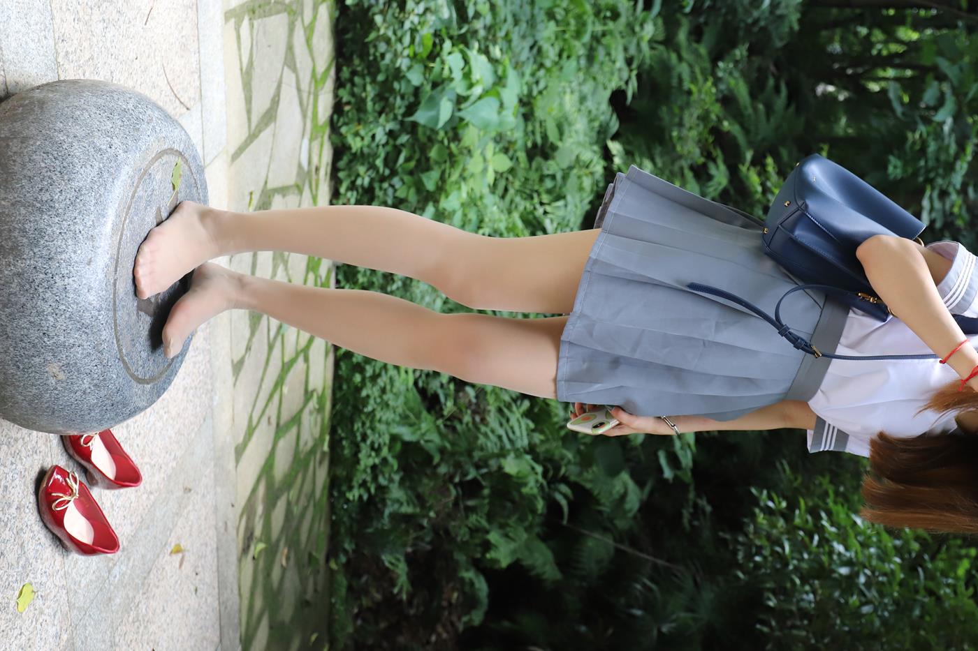 图片[13]-大西瓜爱牙膏-2019 10X活动 模特1（一） 户外JK制服长丝 (4) [84P] – 速更版-美库