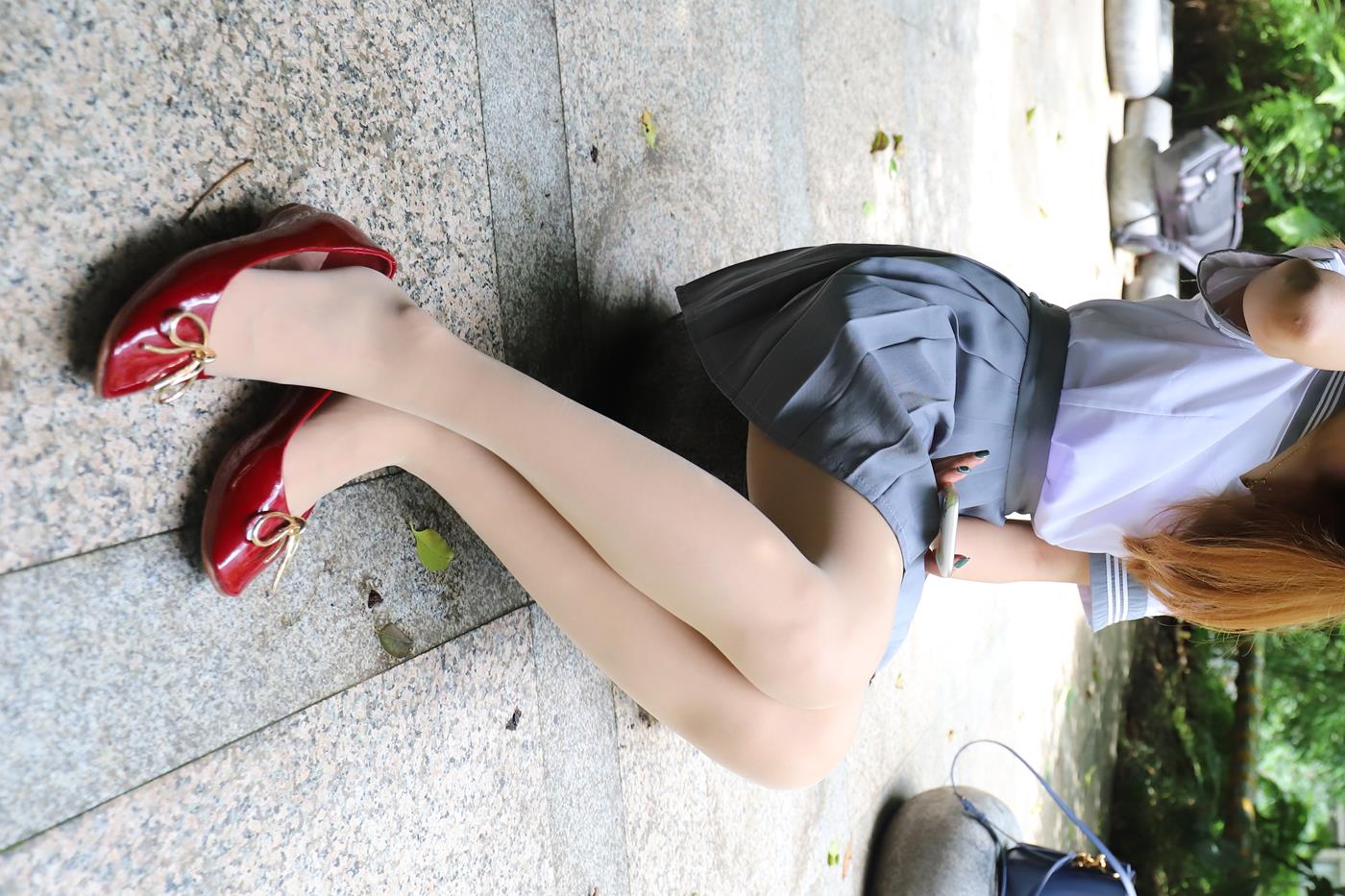 图片[23]-大西瓜爱牙膏-2019 10X活动 模特1（一） 户外JK制服长丝 (4) [84P] – 速更版-美库