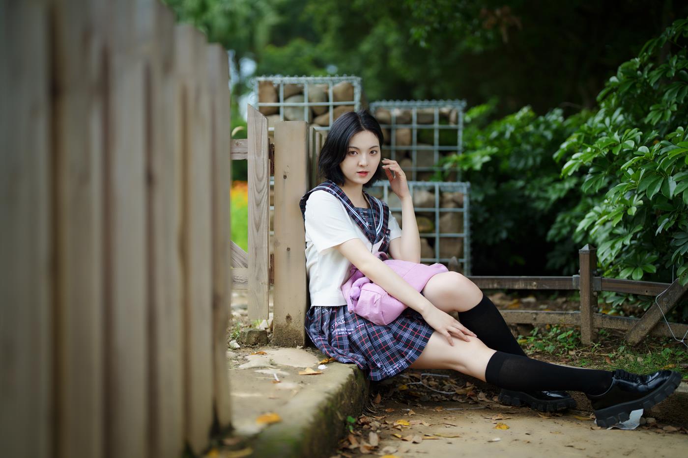 图片[12]-[YITUYU艺图语] 2021.11.12 花田里的JK少女 dudu [51P] – 速更版-美库