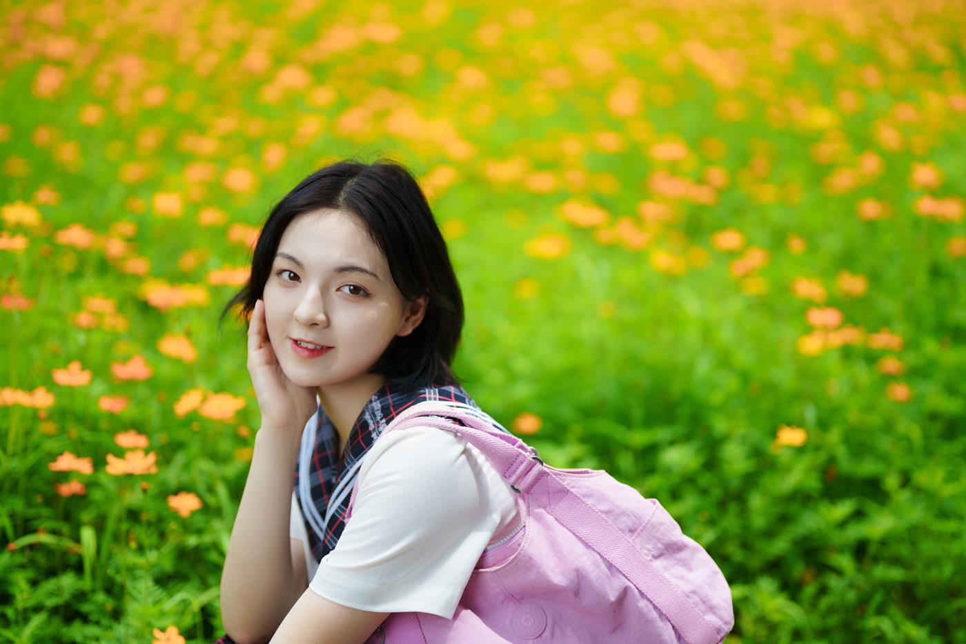 图片[25]-[YITUYU艺图语] 2021.11.12 花田里的JK少女 dudu [51P] – 速更版-美库