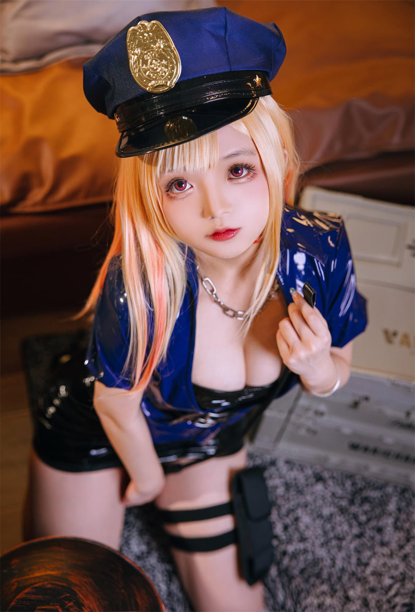 图片[15]-Cosplay日奈娇  喜多川海梦女警 [50P] – 速更版-美库