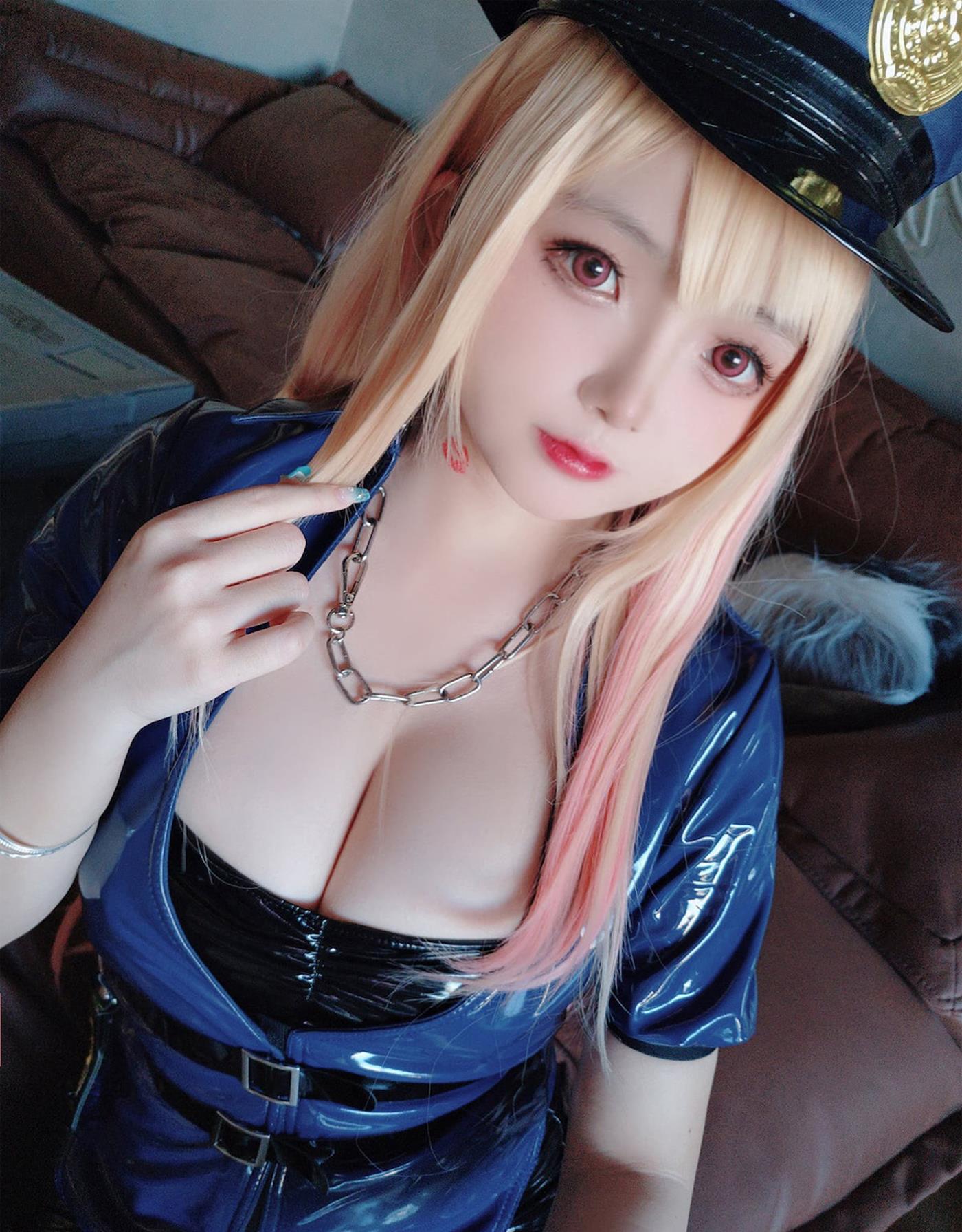 图片[28]-Cosplay日奈娇  喜多川海梦女警 [50P] – 速更版-美库