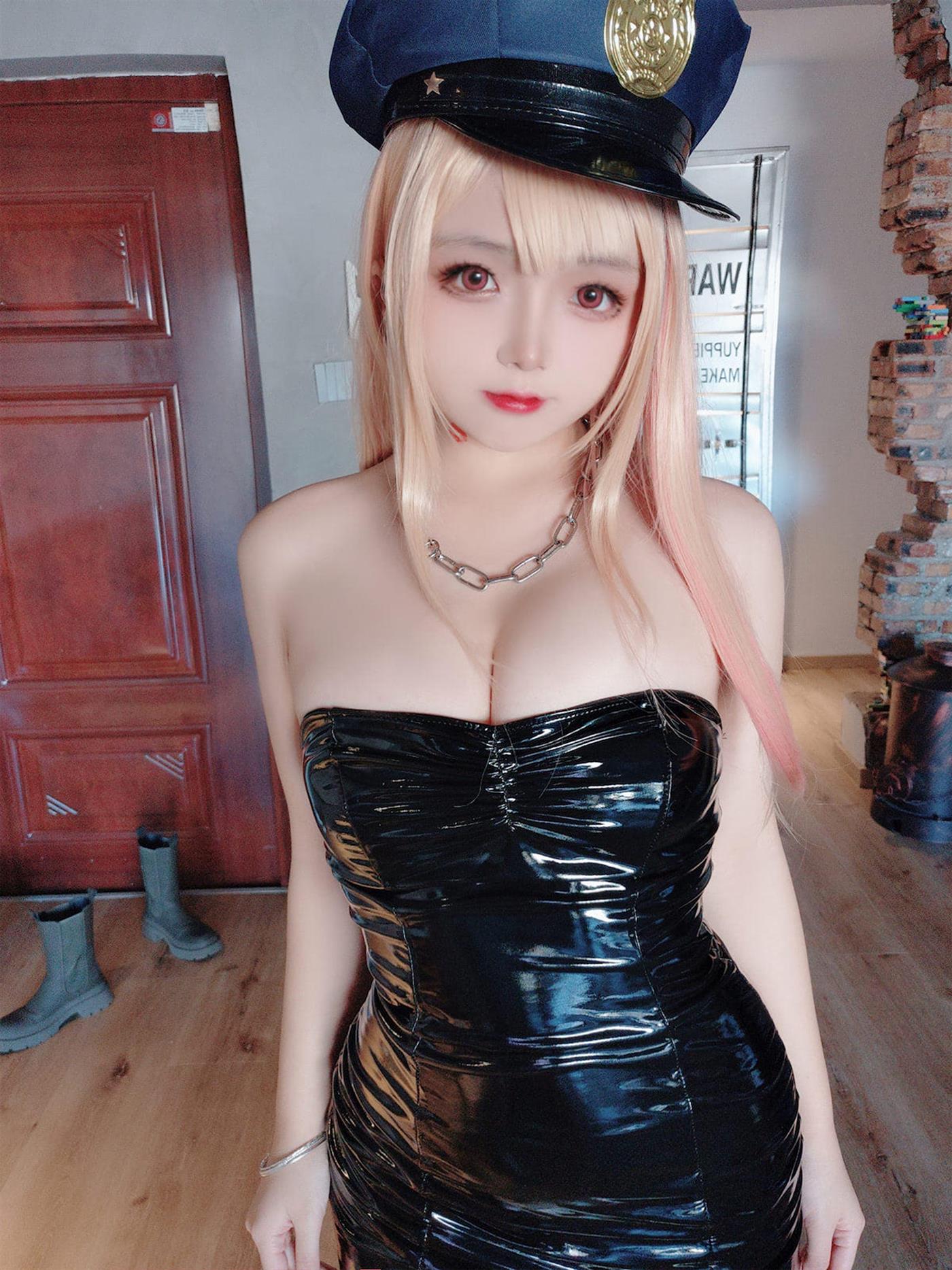 图片[30]-Cosplay日奈娇  喜多川海梦女警 [50P] – 速更版-美库