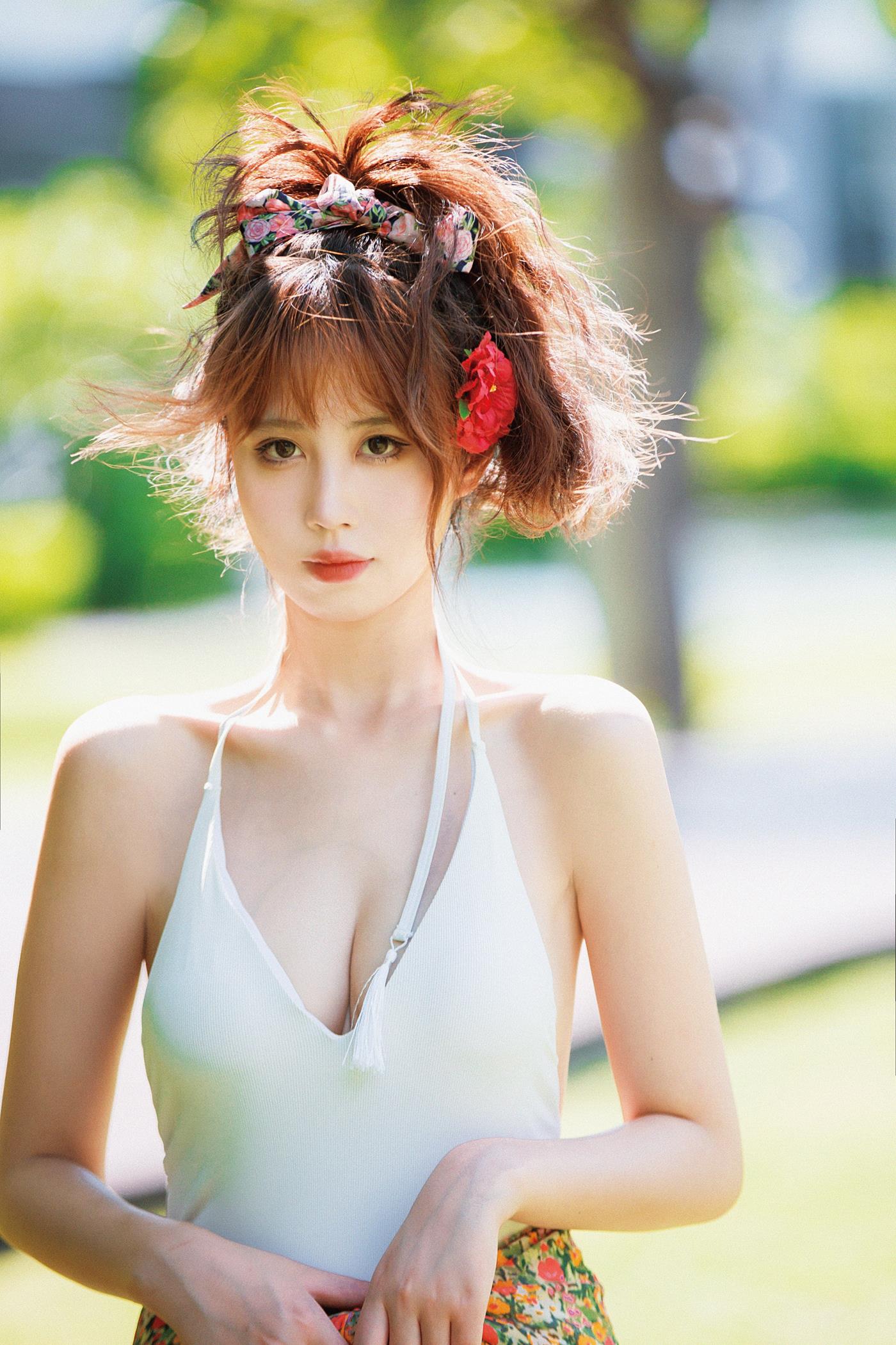 图片[20]-次元少女念雪ww  昭和碎花 [35P] – 速更版-美库