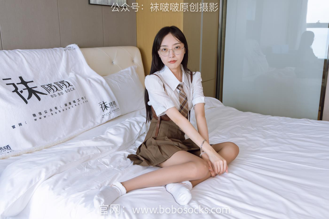 图片[48]-[BoBoSocks袜啵啵]NO.133 稚予-高跟长靴、白棉袜、咖啡丝[140P] – 速更版-美库