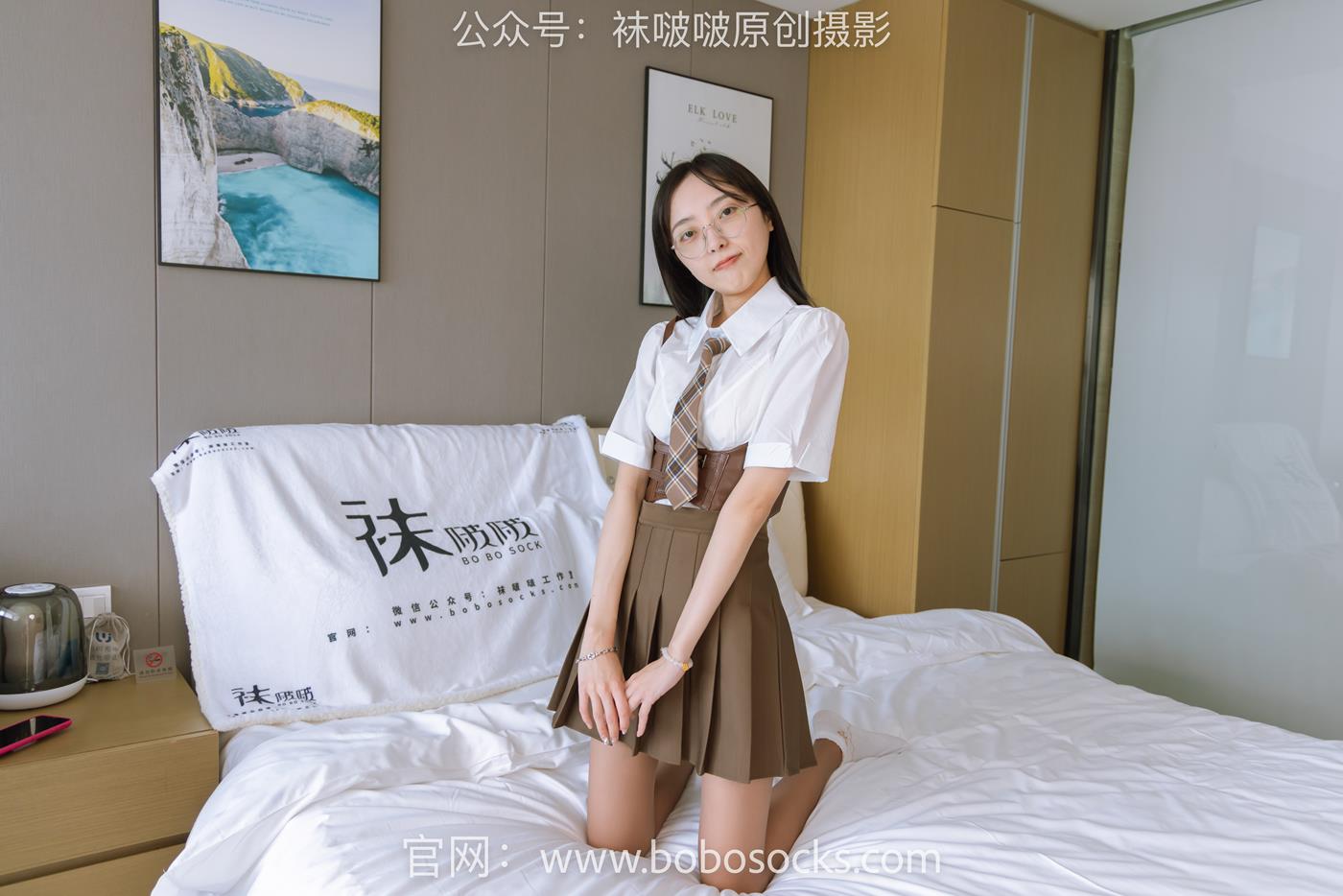 图片[55]-[BoBoSocks袜啵啵]NO.133 稚予-高跟长靴、白棉袜、咖啡丝[140P] – 速更版-美库