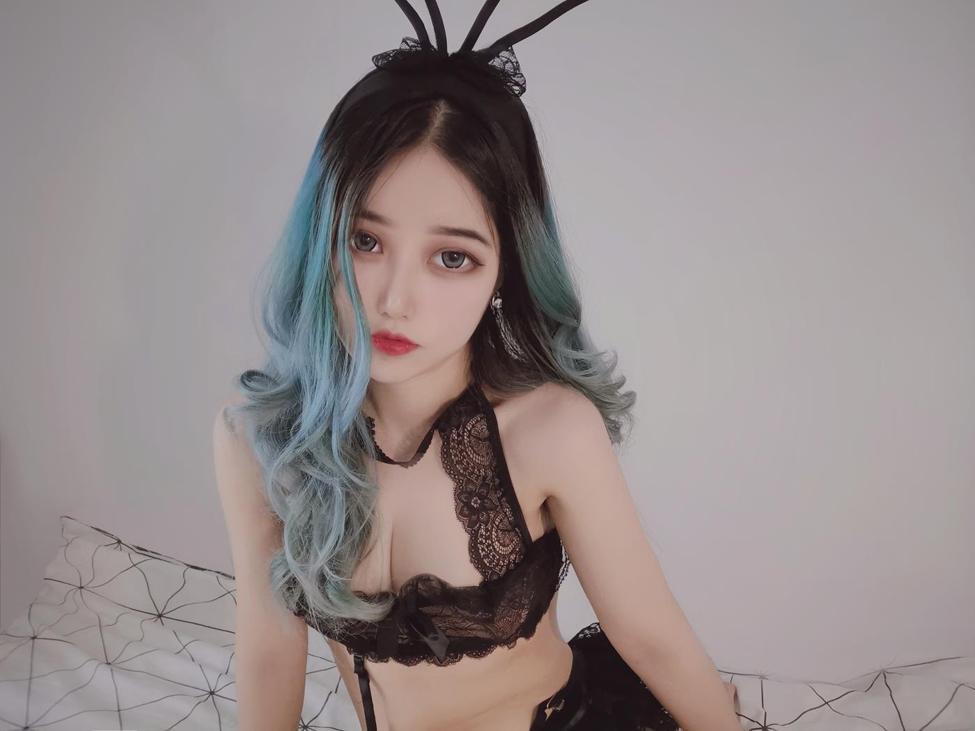 图片[25]-eloise软软  小粉盒黑兔子 [46P] – 速更版-美库