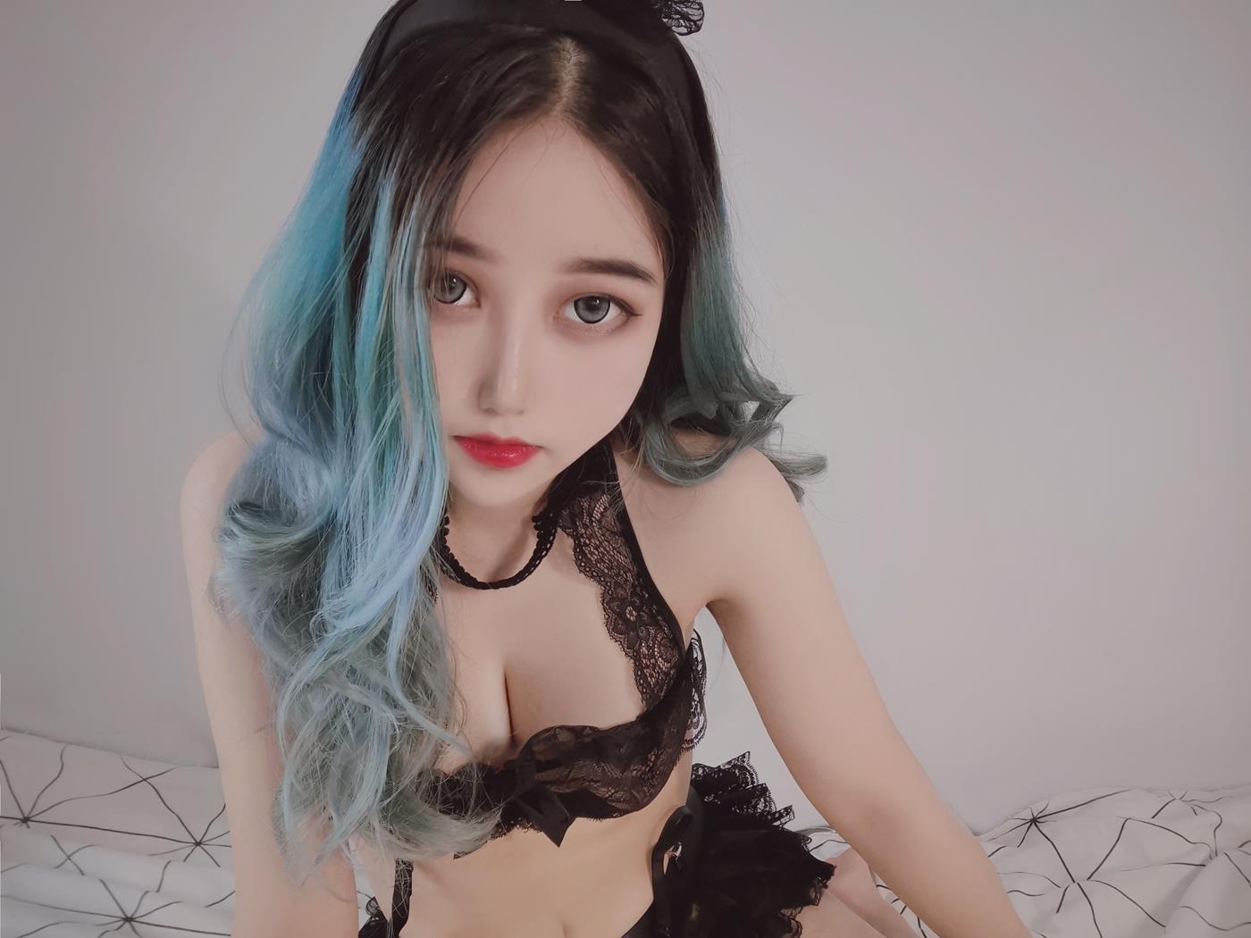 图片[46]-eloise软软  小粉盒黑兔子 [46P] – 速更版-美库