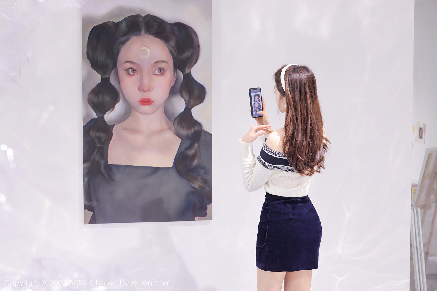 图片[19]-[IMISS爱蜜社] 2022.10.09 VOL.704 Lynn刘奕宁 短裙美腿[23P] – 速更版-美库