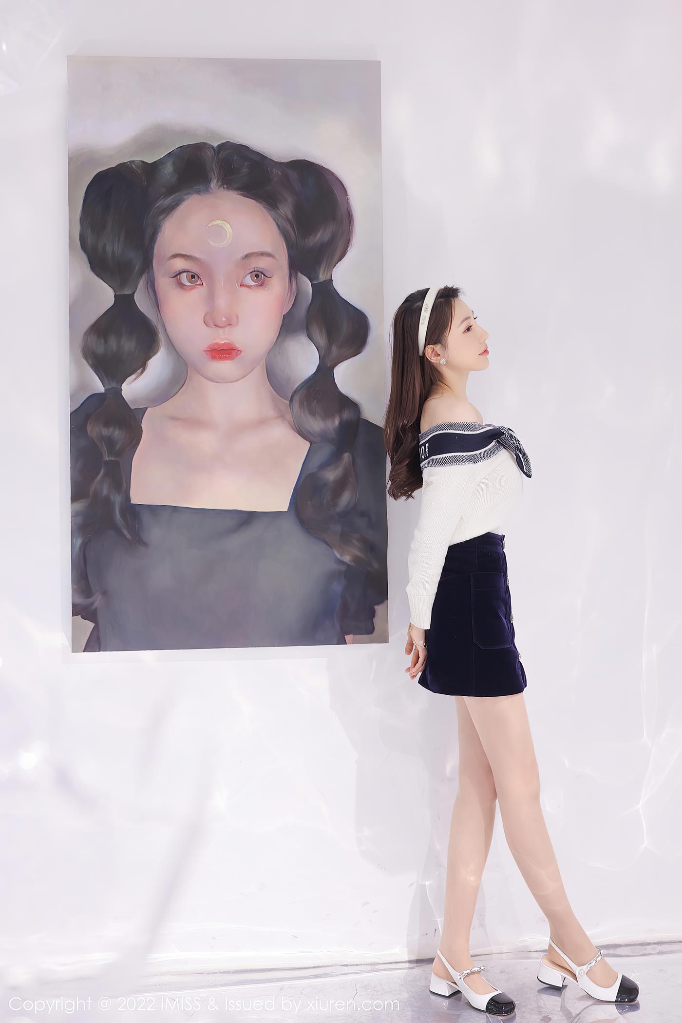 图片[22]-[IMISS爱蜜社] 2022.10.09 VOL.704 Lynn刘奕宁 短裙美腿[23P] – 速更版-美库