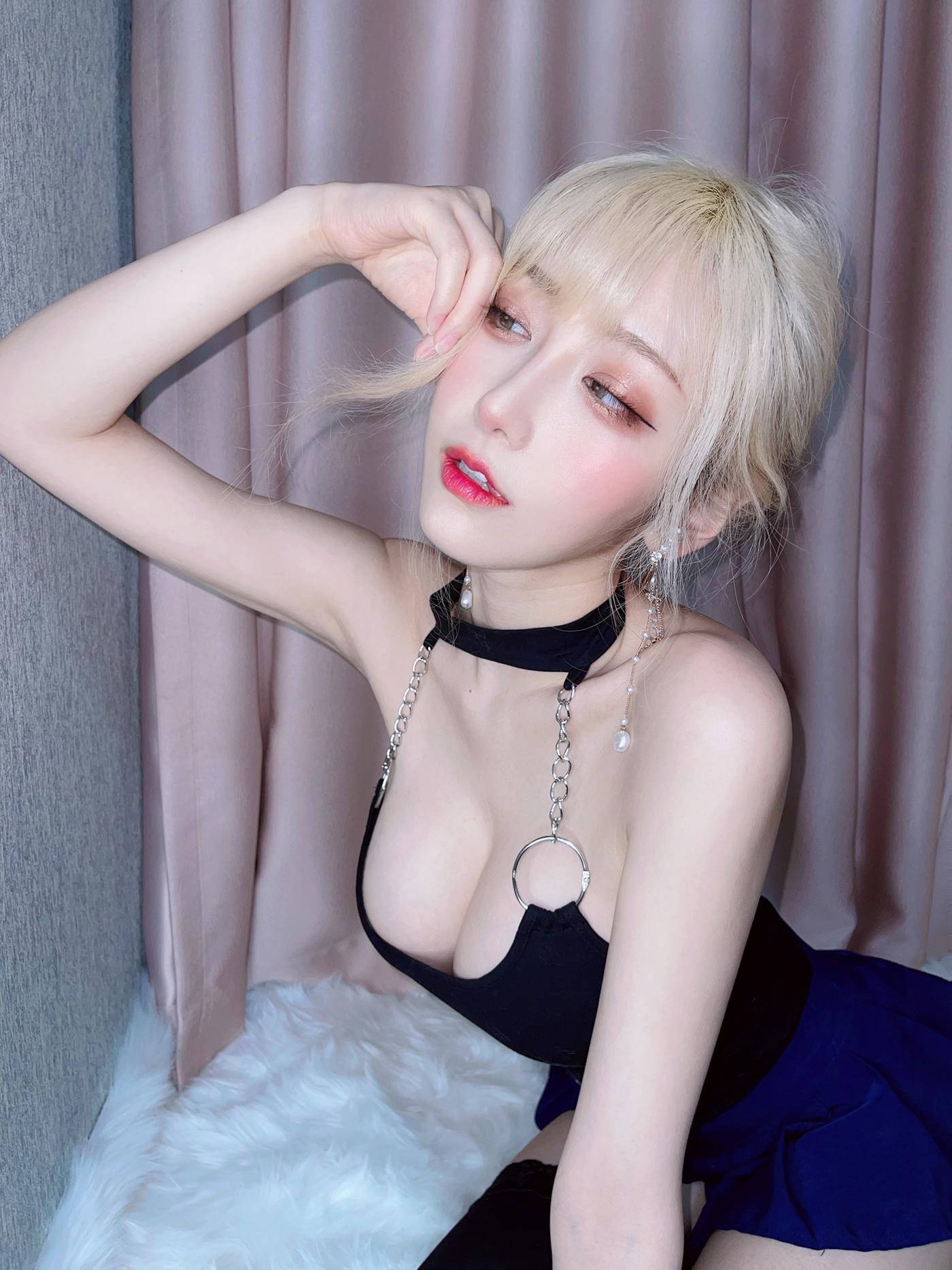 图片[10]-啾小妍  – 金发芭比[36P] – 速更版-美库