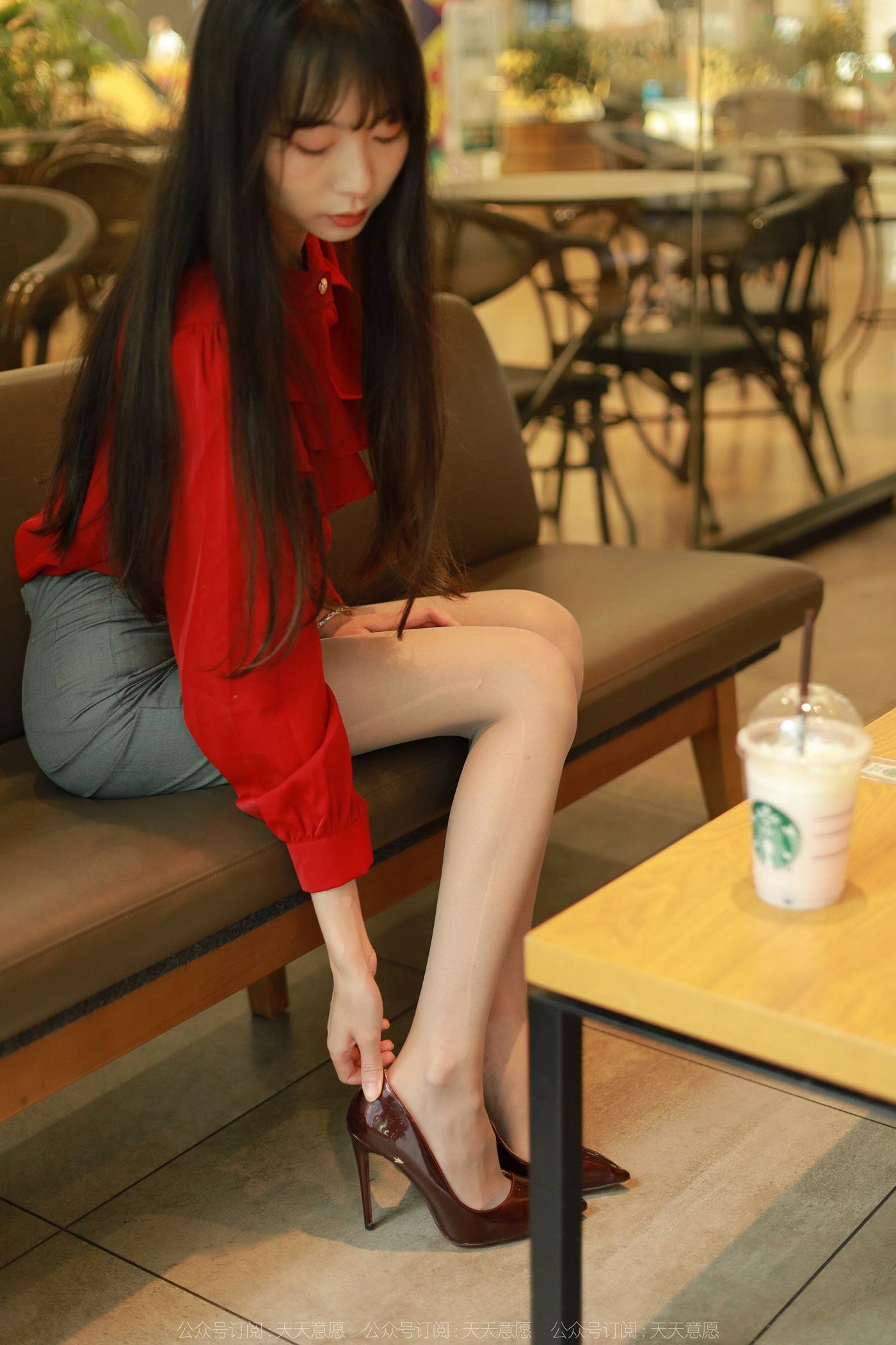 图片[44]-[IESS异思趣向] 2022.06.02 丝享家1105：团团《对面的美女同事》[86P] – 速更版-美库