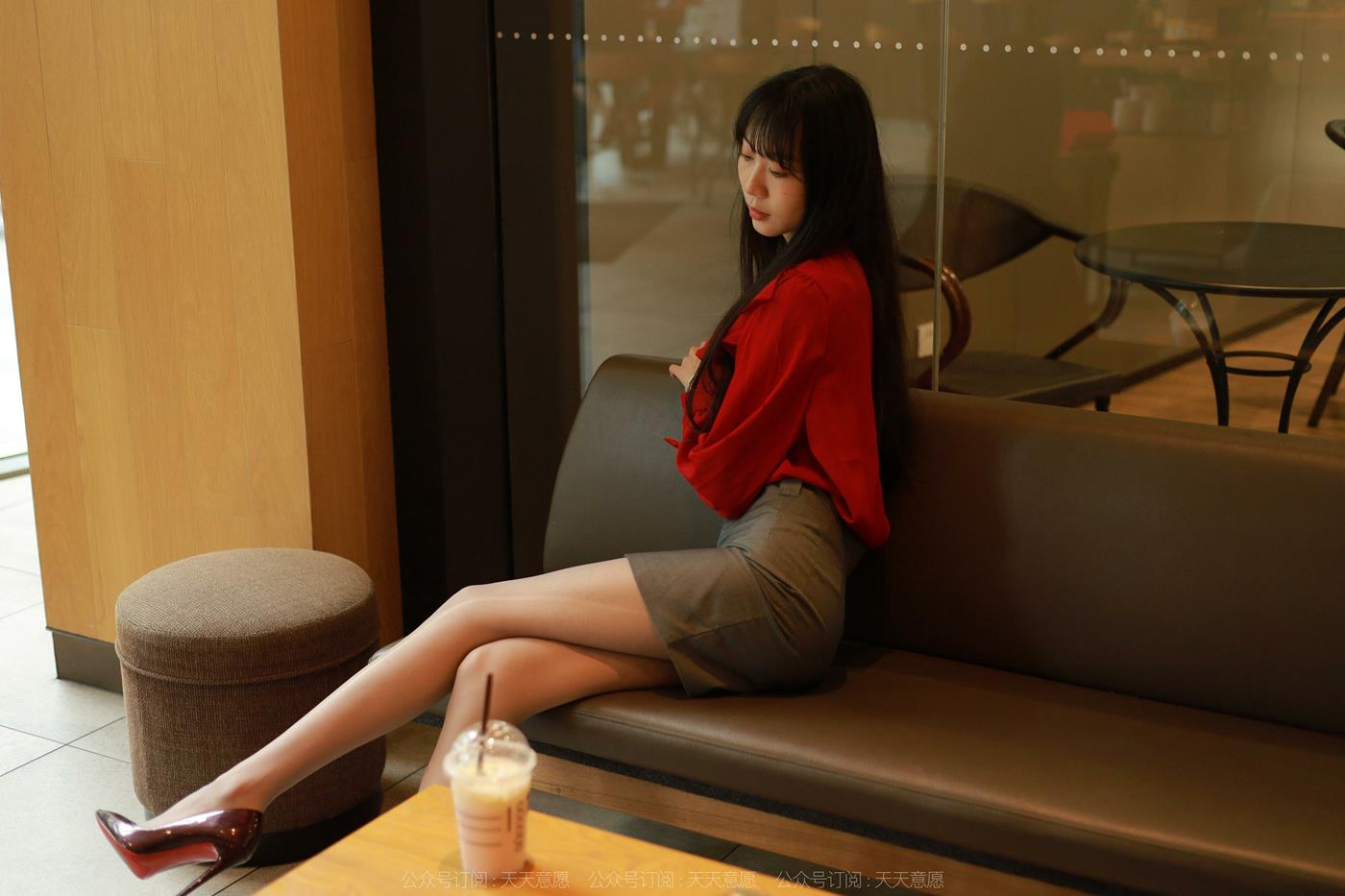 图片[79]-[IESS异思趣向] 2022.06.02 丝享家1105：团团《对面的美女同事》[86P] – 速更版-美库