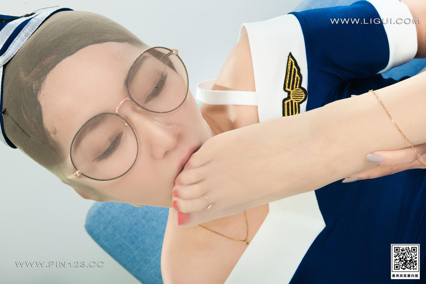 图片[49]-[Ligui丽柜]2022.11.11 双生花-空中丝欲 汐汐＆心心[89+1P] – 速更版-美库