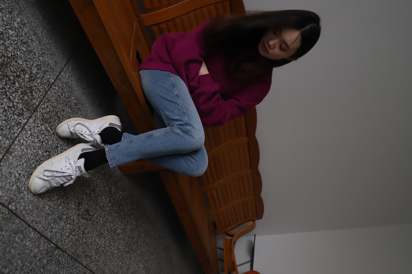 图片[11]-大西瓜爱牙膏-2019 10月活动 模特1（一） 牛仔裤黑色厚丝 (1) [88P] – 速更版-美库