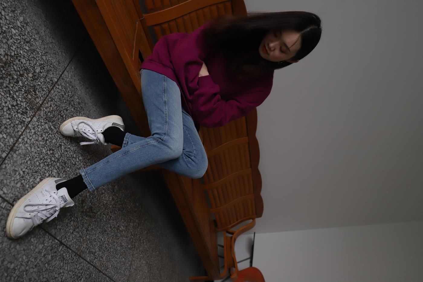 图片[12]-大西瓜爱牙膏-2019 10月活动 模特1（一） 牛仔裤黑色厚丝 (1) [88P] – 速更版-美库