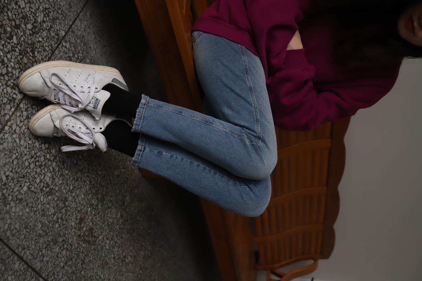 图片[14]-大西瓜爱牙膏-2019 10月活动 模特1（一） 牛仔裤黑色厚丝 (1) [88P] – 速更版-美库