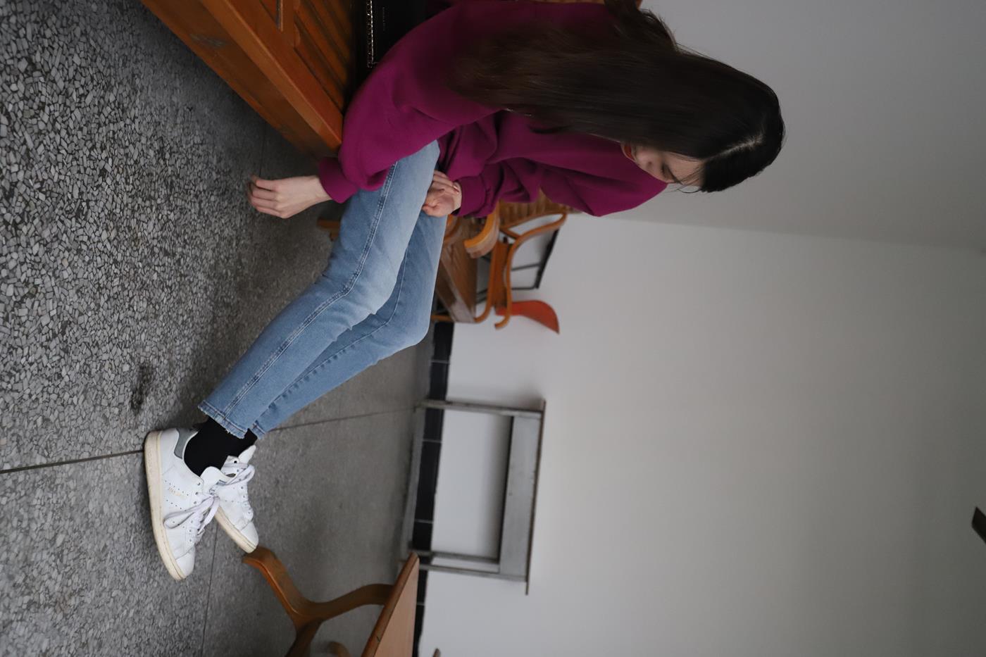 图片[11]-大西瓜爱牙膏-2019 10月活动 模特1（一） 牛仔裤黑色厚丝 (2) [52P] – 速更版-美库