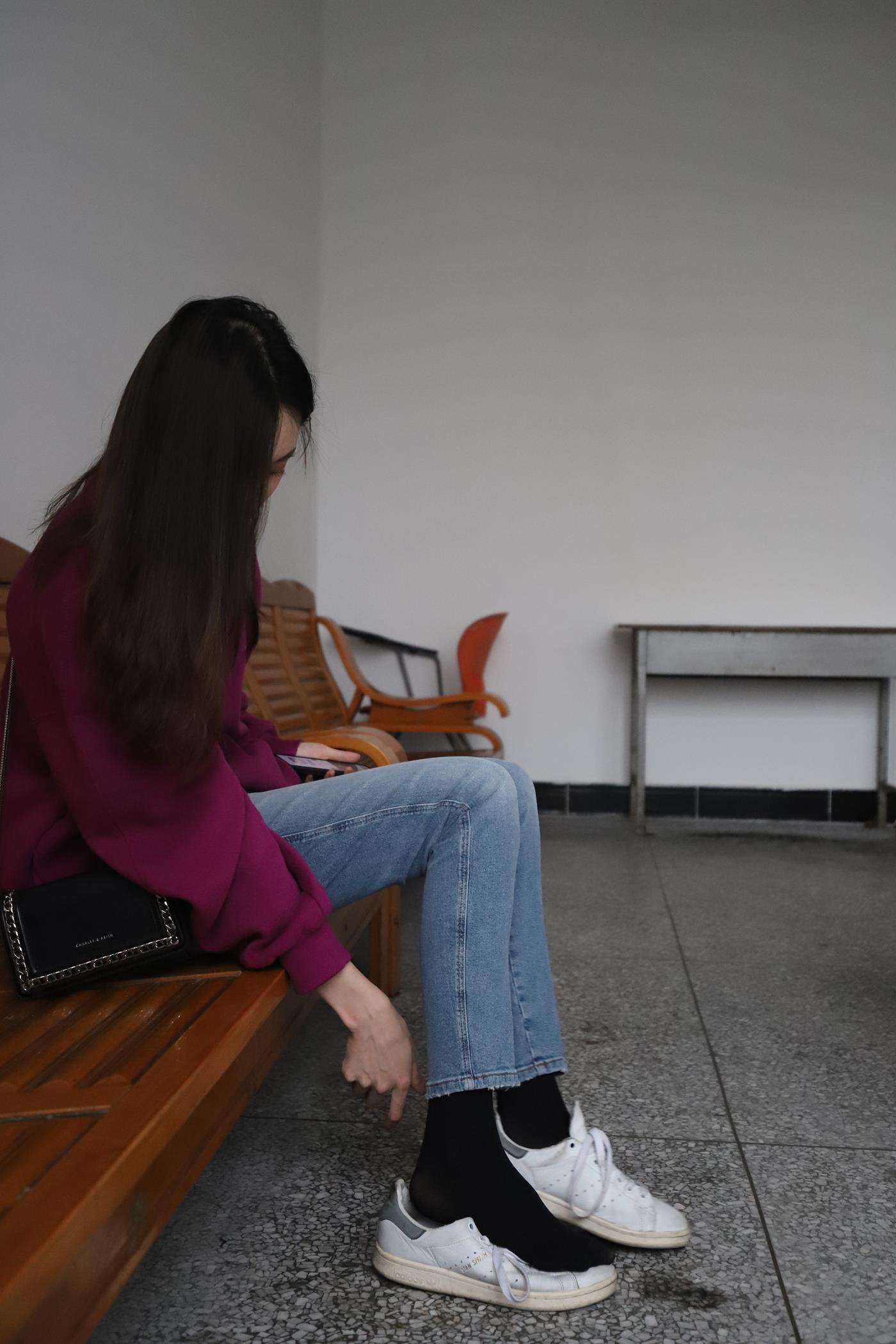 图片[18]-大西瓜爱牙膏-2019 10月活动 模特1（一） 牛仔裤黑色厚丝 (2) [52P] – 速更版-美库