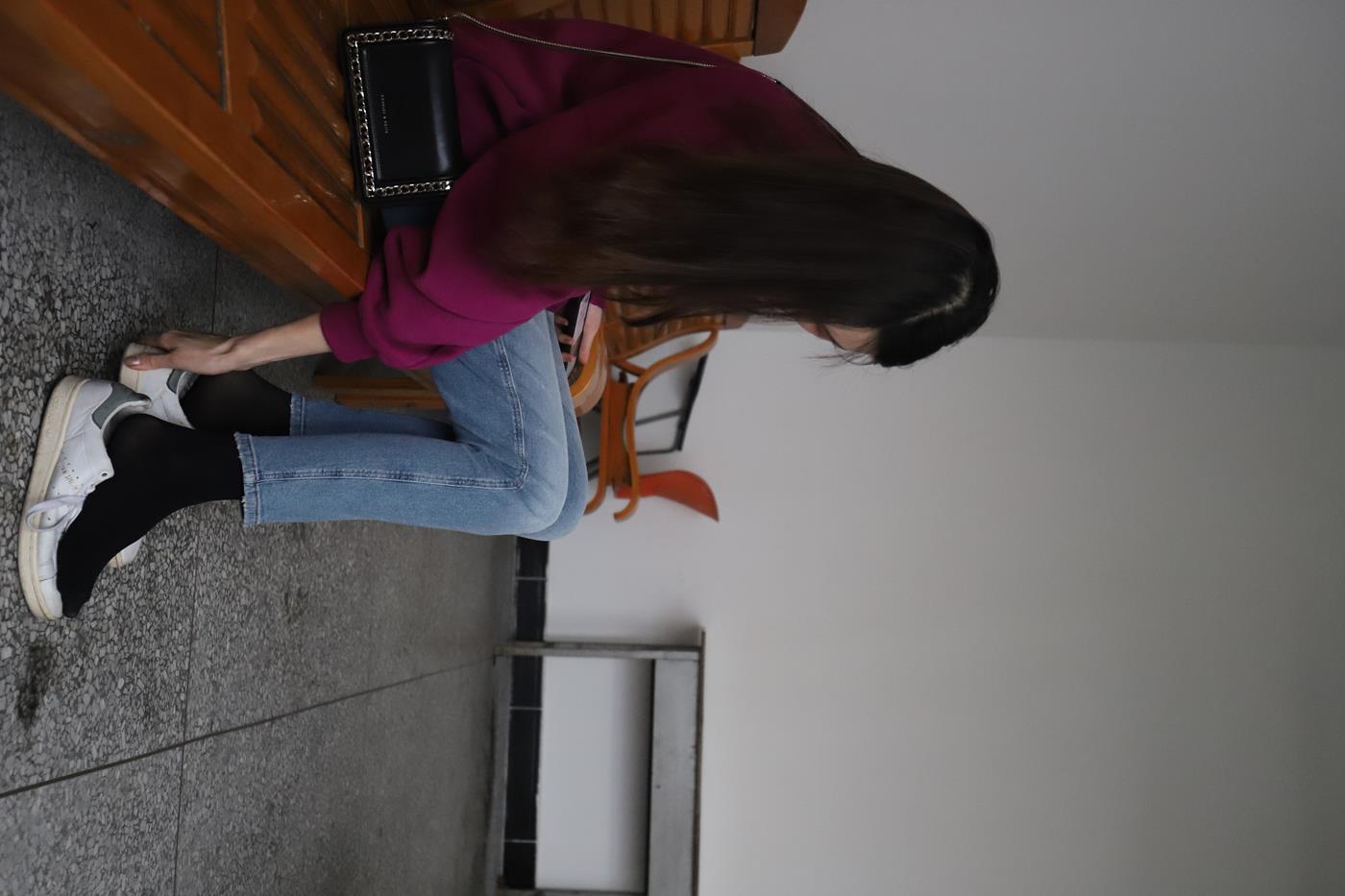 图片[19]-大西瓜爱牙膏-2019 10月活动 模特1（一） 牛仔裤黑色厚丝 (2) [52P] – 速更版-美库