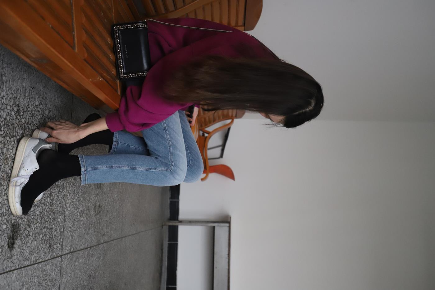 图片[20]-大西瓜爱牙膏-2019 10月活动 模特1（一） 牛仔裤黑色厚丝 (2) [52P] – 速更版-美库