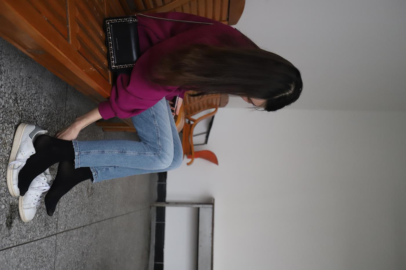 图片[21]-大西瓜爱牙膏-2019 10月活动 模特1（一） 牛仔裤黑色厚丝 (2) [52P] – 速更版-美库