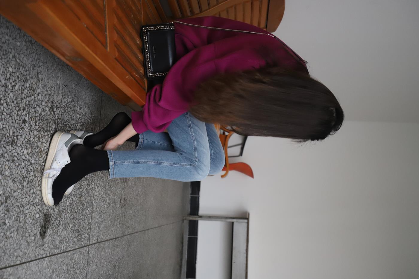 图片[24]-大西瓜爱牙膏-2019 10月活动 模特1（一） 牛仔裤黑色厚丝 (2) [52P] – 速更版-美库