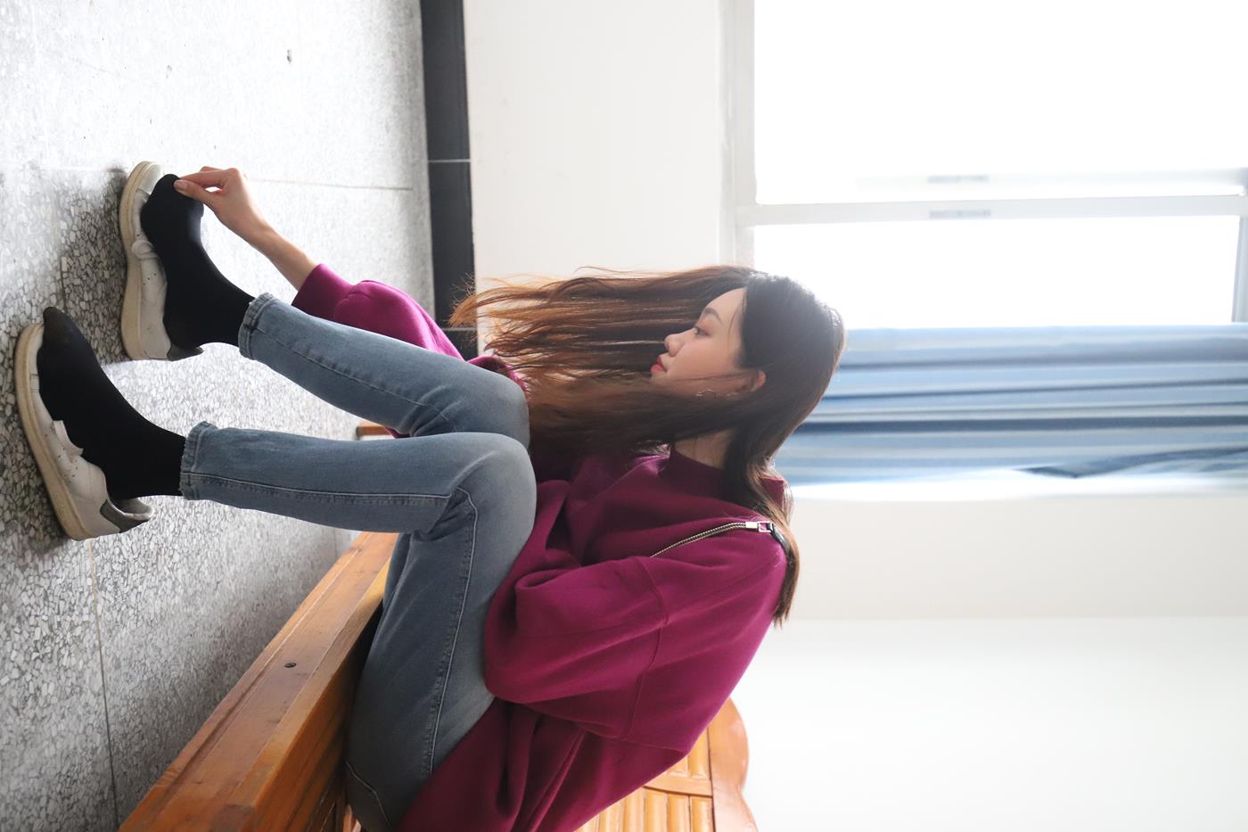 图片[10]-大西瓜爱牙膏-2019 10月活动 模特1（一） 牛仔裤黑色厚丝 (3) [54P] – 速更版-美库