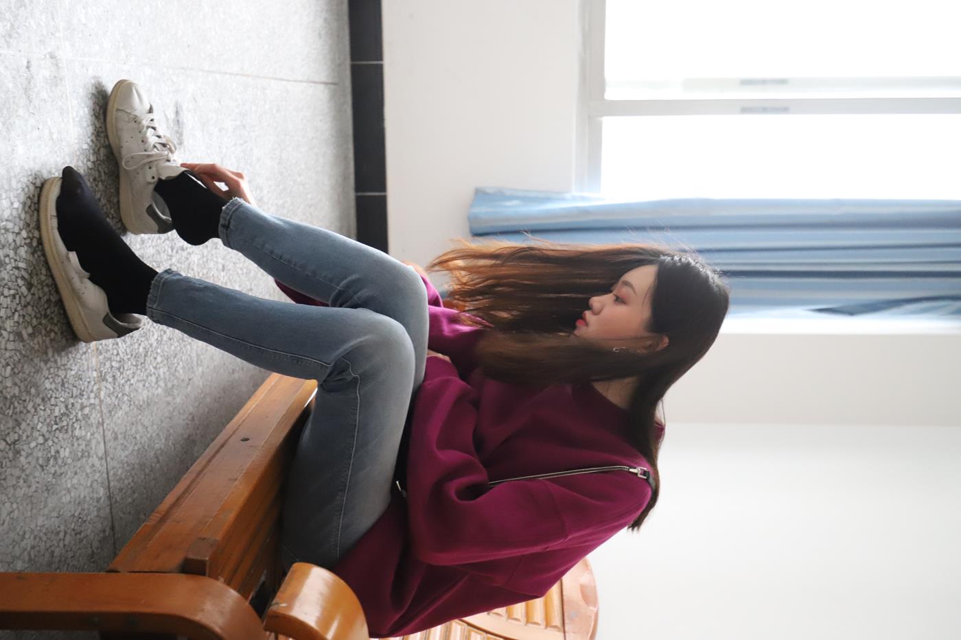 图片[11]-大西瓜爱牙膏-2019 10月活动 模特1（一） 牛仔裤黑色厚丝 (3) [54P] – 速更版-美库