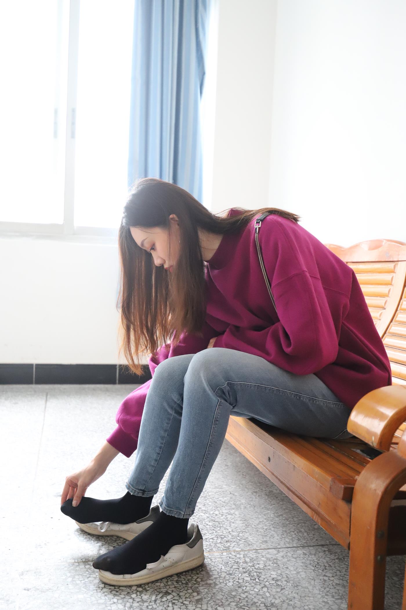 图片[15]-大西瓜爱牙膏-2019 10月活动 模特1（一） 牛仔裤黑色厚丝 (3) [54P] – 速更版-美库