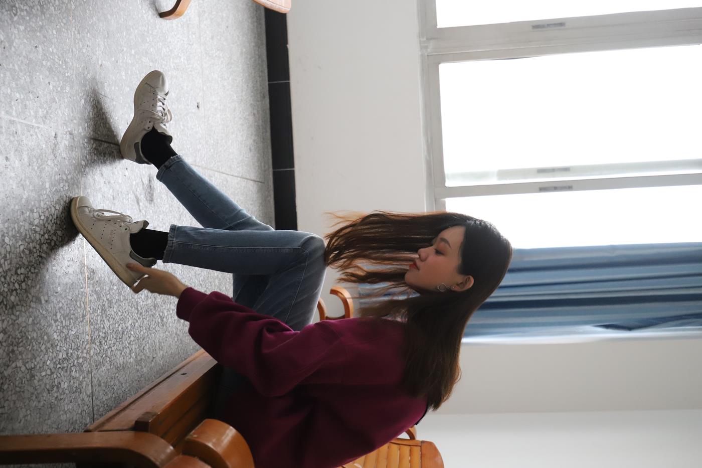 图片[42]-大西瓜爱牙膏-2019 10月活动 模特1（一） 牛仔裤黑色厚丝 (2) [52P] – 速更版-美库