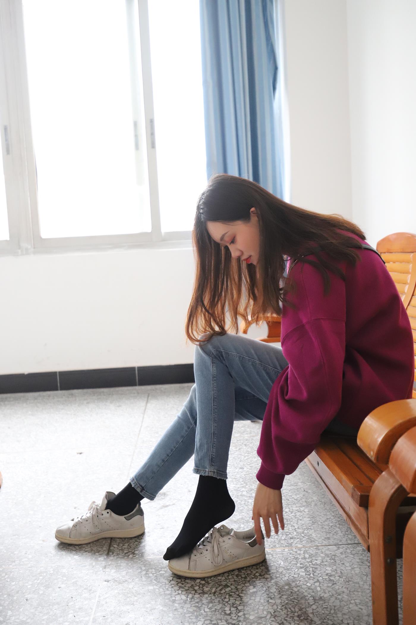 图片[48]-大西瓜爱牙膏-2019 10月活动 模特1（一） 牛仔裤黑色厚丝 (2) [52P] – 速更版-美库