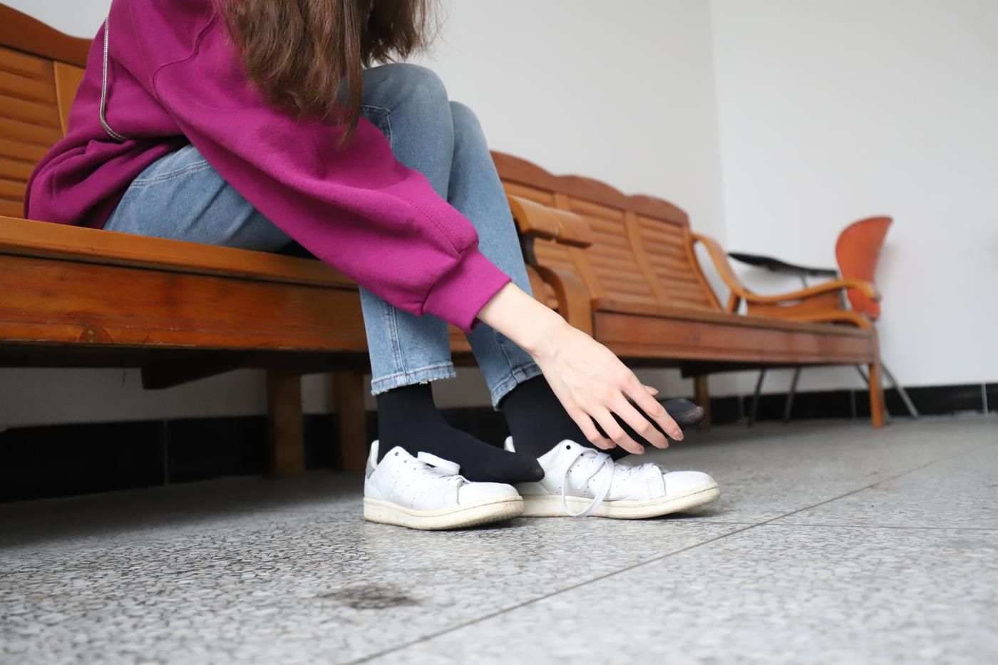 图片[43]-大西瓜爱牙膏-2019 10月活动 模特1（一） 牛仔裤黑色厚丝 (3) [54P] – 速更版-美库