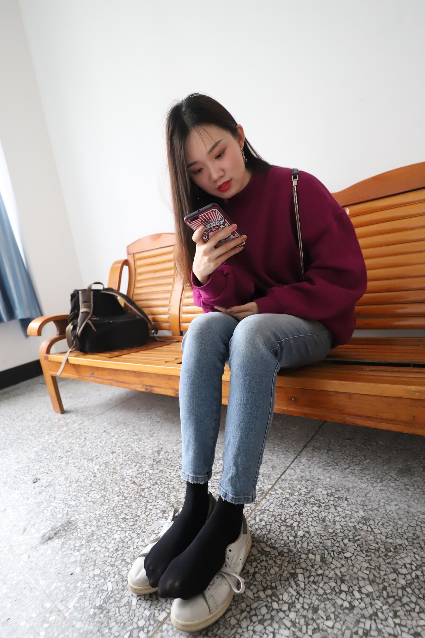 图片[46]-大西瓜爱牙膏-2019 10月活动 模特1（一） 牛仔裤黑色厚丝 (3) [54P] – 速更版-美库